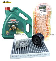 Renault Symbol 1.4 Benzinli Yağ Bakım Filtre Seti 2008-2012