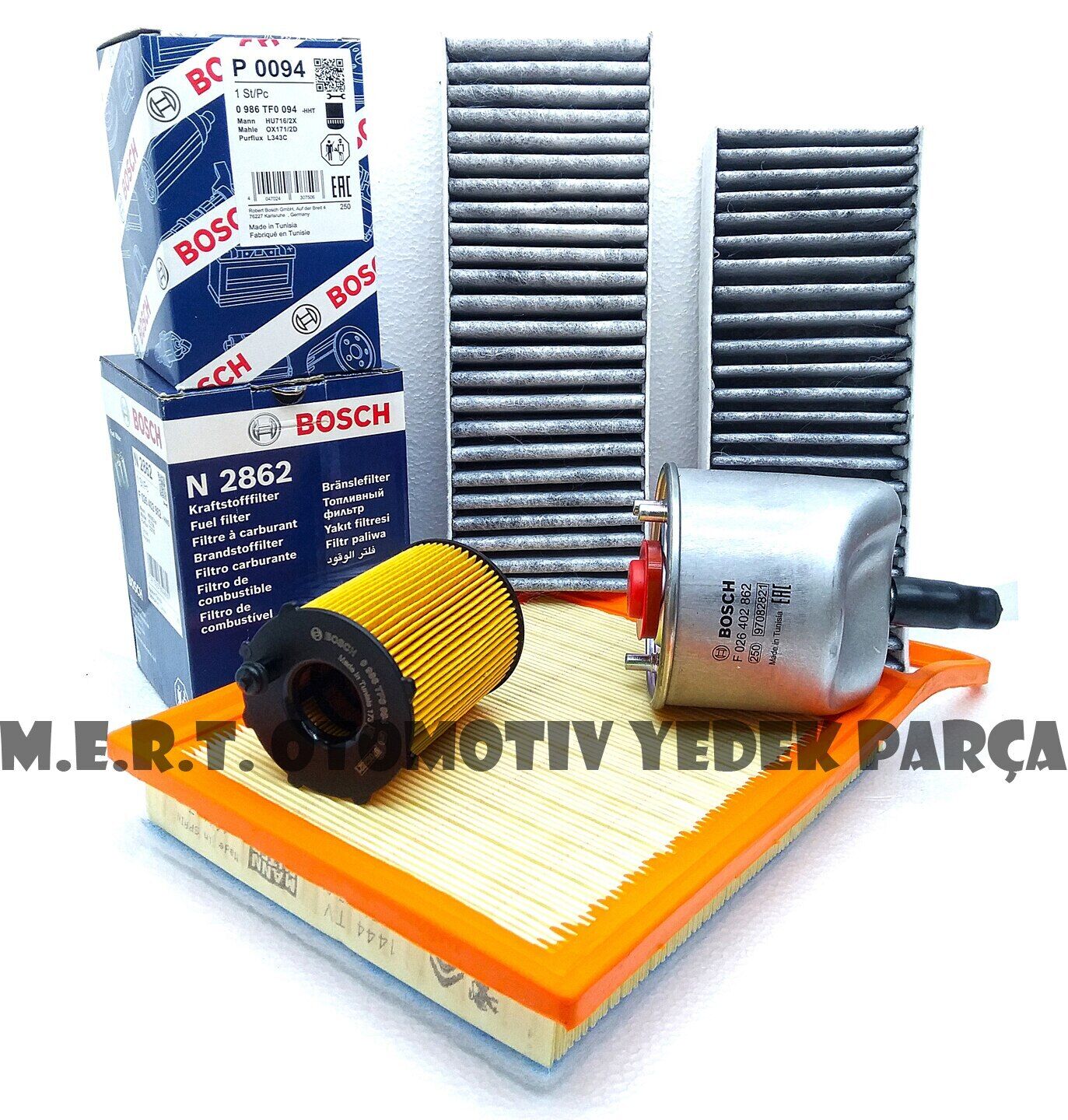 Peugeot 308 1.6 E-Hdi Filtre Bakım Seti (2011-2017)