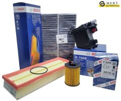 Peugeot 5008 1.6 Hdi Filtre Bakım Seti (2010-2012) Euro 4