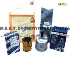 Peugeot 5008 1.6 E-Hdi Filtre Bakım Seti (2010-2014) Euro 5