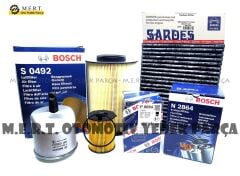 Volvo V50 1.6 Dizel Bosch Filtre Bakım Seti (2010-2011) 115Hp