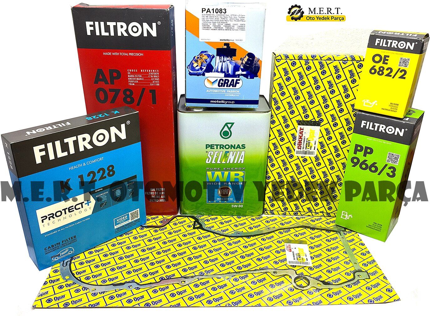 Fiat Linea 1.3 Multijet Euro 5 Komple Bakım Seti