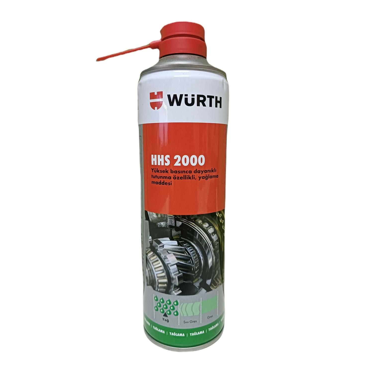 Würth Tutunma Özellikli Yağlayıcı HHS 2000 500 Ml