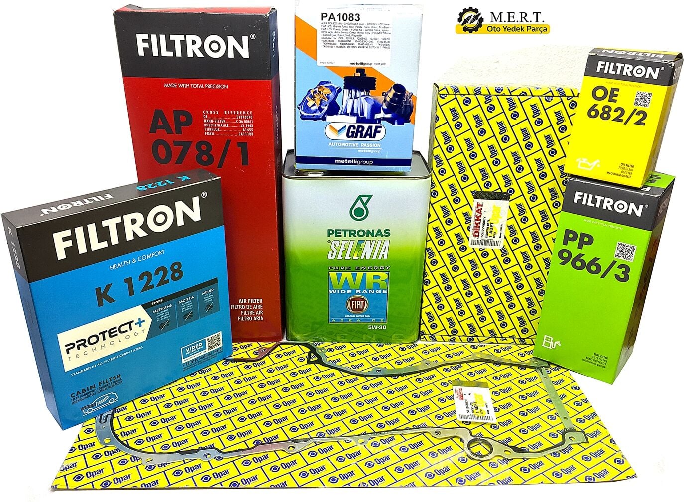 Fiat Doblo 1.3 Multijet Euro 5 Komple Bakım Seti