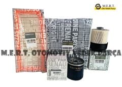 Renault Clio 4 1.5 Dci Dizel Filtre Bakım Seti 2012-2019