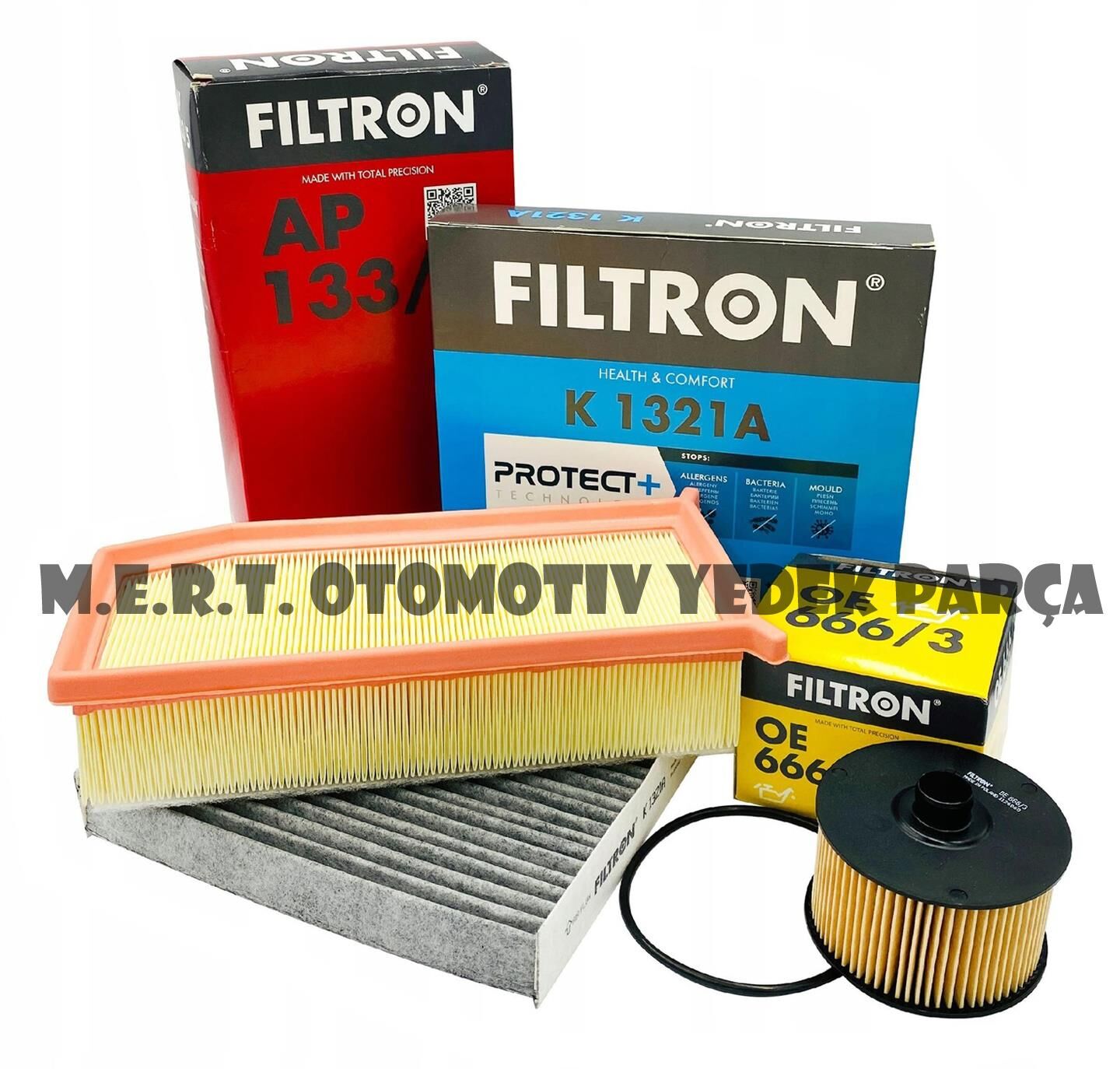 Duster 1.3 TCE Benzinli FİLTRON Filtre Bakım Seti 2019-2020