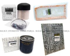Dacia Lodgy 1.5 Dci Dizel Filtre Bakım Seti (2012-2018)