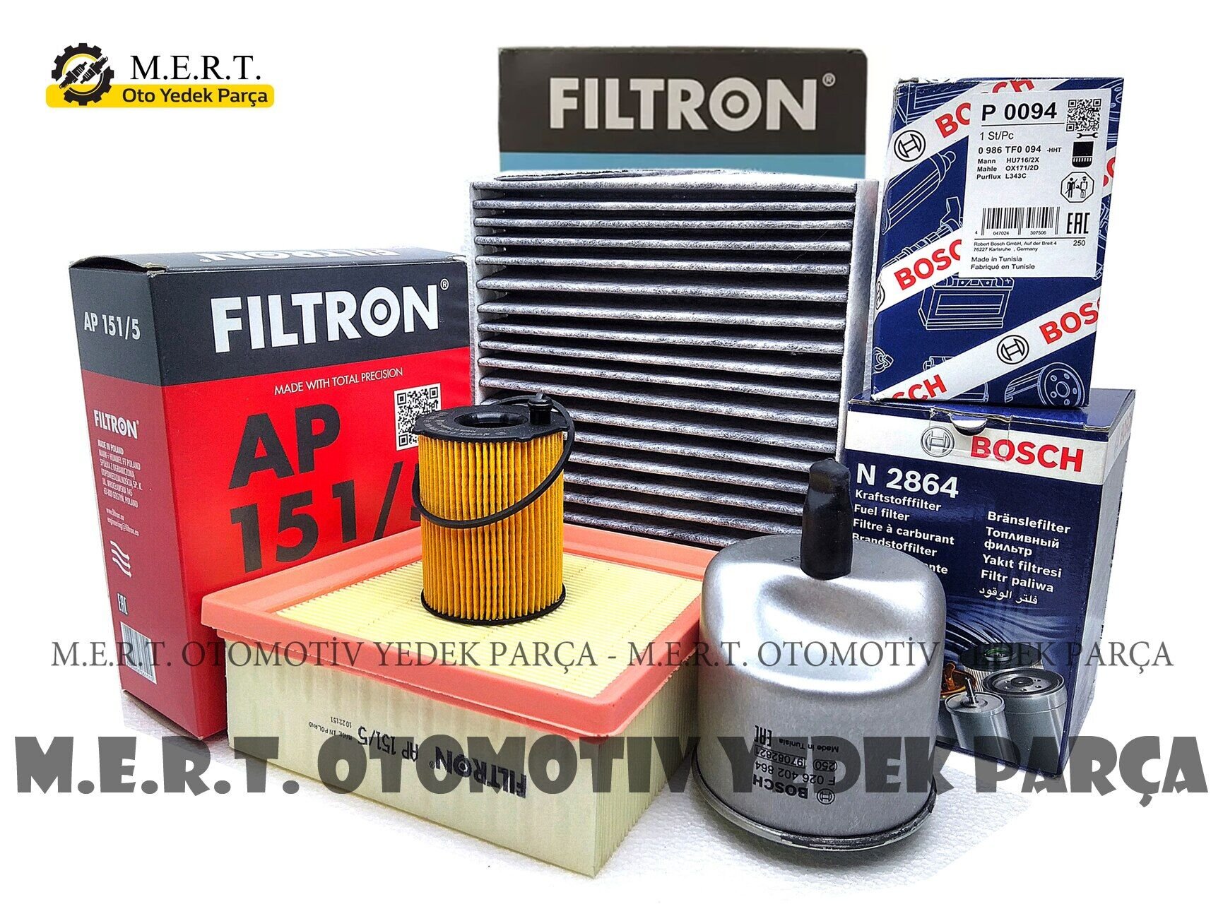 Ford Fiesta 1.5 Tdci Filtre Bakım Seti (2012-2016) (484020218)