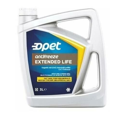 Opet Kırmızı Organik Antifriz 3 lt