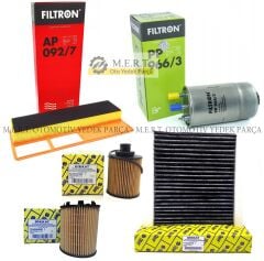 Fiat Linea 1.3 Euro 4 Filtre Bakım Seti (2007-2011) (483608579)