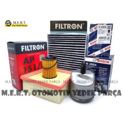 Ford Courier 1.5 Tdci Komple Bakım Seti Triger Devirdaim Filtre