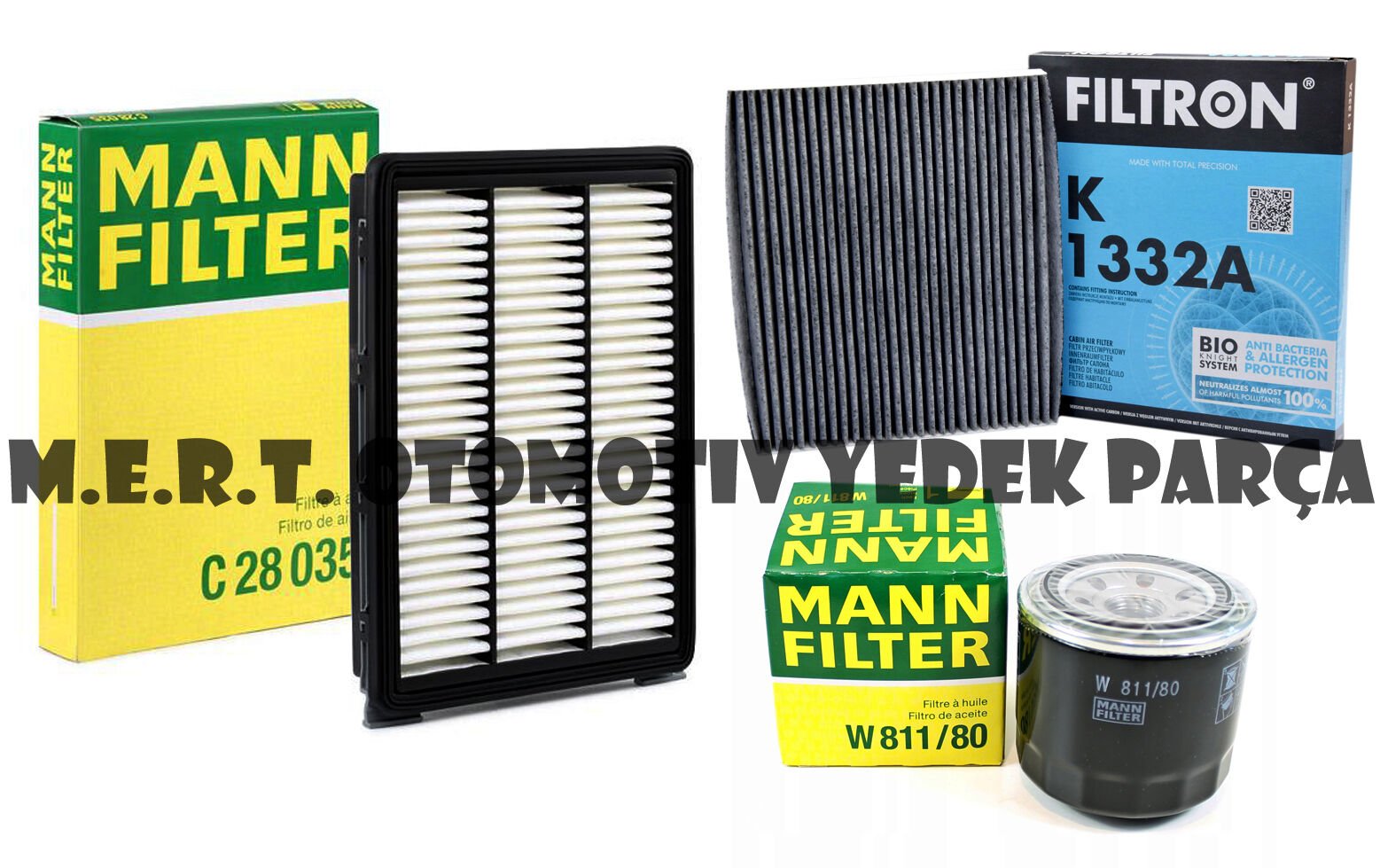 Kia Sportage 1.6 Benzinli MANN Filtre Bakım Seti 2016-2018