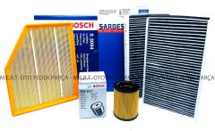 Bmw 5.25I E60 Benzinli Filtre Bakım Seti (2003-2005)