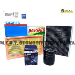Fiat Stilo 1.6 16V Filtre Bakım Seti (Hava-Yağ-Polen)