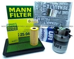 Nissan X-Trail 1.6 DCi Filtre Bakım Seti (2014-2018)