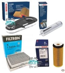 BMW F01 7.30D Dizel Filtre Bakım Seti 2009-2012