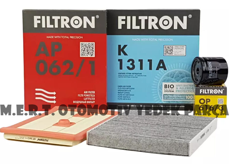 Volkswagen Passat B8 1.4 TSI FİLTRON Filtre Bakım Seti 2015-2018