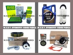 Qashqai 1.5 Dci J11 Komple Bakım Seti Triger Devirdaim Filtre Yağ
