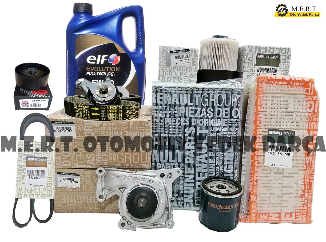 Dacia Dokker 1.5 Dci Komple Bakım Seti