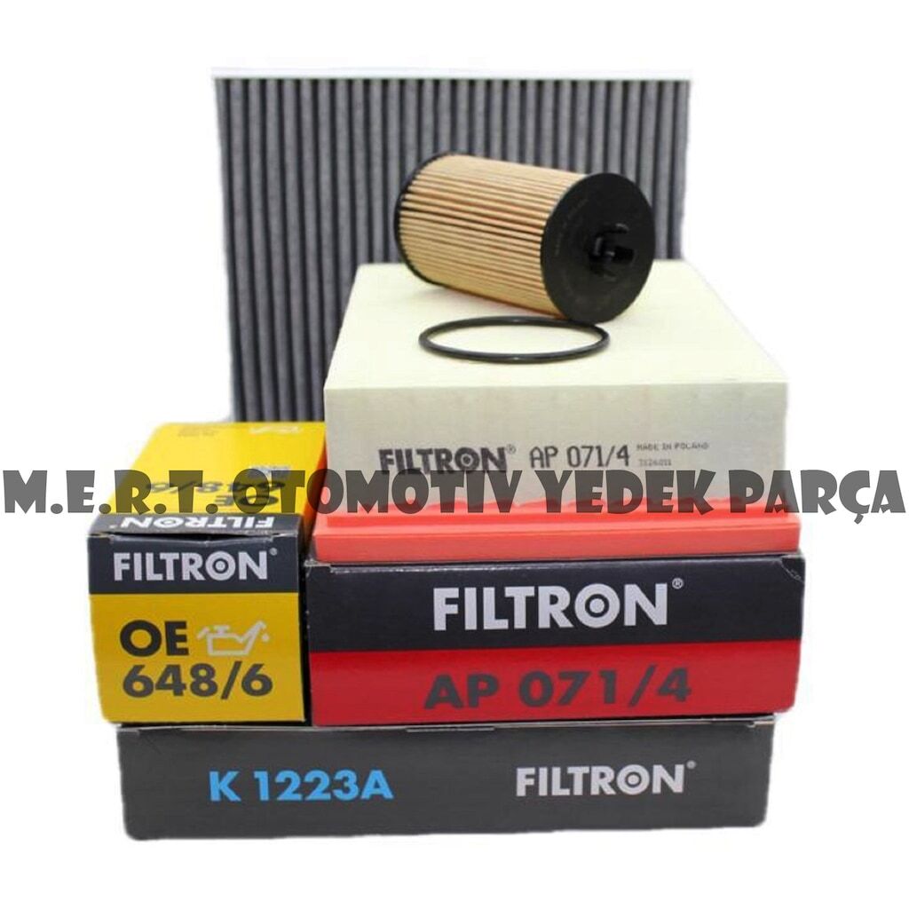 Chverolet Trax 1.4 / 1.6 Filtre Bakım Seti Filtron 553285404